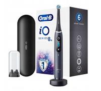 NUOVO Spazzolino Elettrico Oral B iO Serie 8N Nero con Custodia da Viaggio Ca...