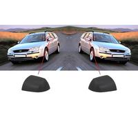 Nuovo Specchietto Nero Cappucci Coperchio Coppia SX + Dx Ford Mondeo MK3 2000 -