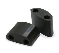 Nuovo SPECCHIO PROLUNGHE RISER ADATTATORE MONTA INGRANDITORE per BMW F800S F ...