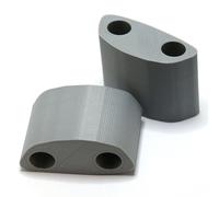 Nuovo SPECCHIO PROLUNGHE RISER ADATTATORE MONTA INGRANDITORE per BMW F800S F ...
