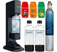 NUOVO Spinel Soda BubbleON set 3 bottiglie sciroppi CO2 2x1L