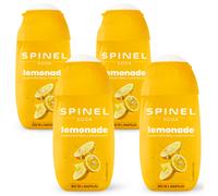NUOVO SPINELLO Soda Sciroppo di Limoniada 4x65ml Gusto Limone Senza Zucchero ...