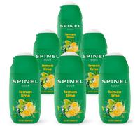 NUOVO SPINELLO SODA sciroppo Lemon Lime 6x65ml senza zucchero vegan rinfrescante