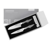 NUOVO SST-B108 GLOBAL Set Regalo Coltelli 3 Pezzi Tutto Acciaio Inox Made in ...