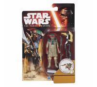 Nuovo Star Wars The Force Awakens 9.5cm Figura Deserto Missione Constable Zuvio