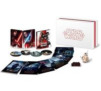 NUOVO Star Wars The Last Jedi 4K UHD MovieNEX Premium Box 2018 dal Giappone F/S