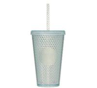 NUOVO Starbucks Japan 2022 Cold Cup Bumpy Green Tumbler 473 ml - Primave...