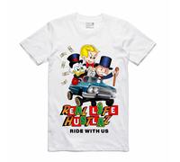 NUOVO Streetwear on Demand ALWAYS PAID HUSTLAZ BIANCO Maglietta SMALL-3XLARGE