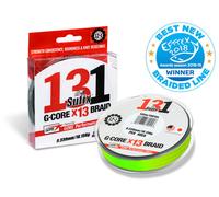 NUOVO Sufix 131 G-Core Braid Neon Chartreuse 120m Fili Trecciati