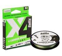 NUOVO Sufix X4 Carrier Braid Lo Vis Green 270m Trecciato
