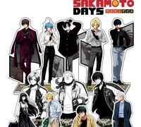 Nuovo supporto doppio in acrilico da 15 cm, accessori da collezione per i fan dell'anime Sakamoto Days, con le figure di Shin Asakura e Taro Sakamoto, decorazione da scrivania per la casa BB15D-1,BB15