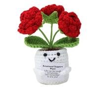 Nuovo Supporto Emozionale Crochet Fiore Lavorato A Maglia Decorazione Positivo Regali Emotivi Adu P7j1 Per I Bambini Crochet Fiore