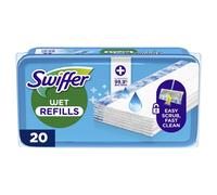 NUOVO Swiffer Wet panni antibatterici per pavimenti 20 pezzi microfibra puliz...