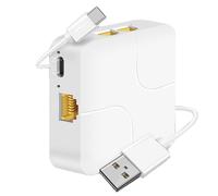 Nuovo switch extender distributore di rete Gigabit One-To-Four Splitter 1000Mbps con chip di commutazione integrato