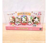 NUOVO Sylvanian Families Baby Set Fragola Calico Critters 5 Bambini Giappone ...