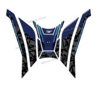 Nuovo T700 Paraserbatoio 3D Resina Epossidica Adesivo Protezione Kit Tenere700 T