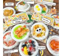 NUOVO Taba Squishy - Repliche di cibo realistiche: Riso al curry, Riso con salsiccia, Gnocchi antistress, Cucina cinese, Cucina giapponese, Giocattoli da schiacciare, Giocattoli di cibo estremamente r