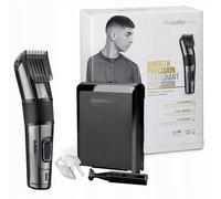 BaByliss MEN E978E Tagliacapelli con Lame in Titanio al Carbonio, a Rete/Ricaricabile, Mini Trimmer di Precisione Incluso, 26 Altezze di Taglio da 0.5 mm a 25 mm, Lame Lavabili, Custodia Rigida
