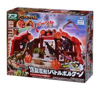 NUOVO Takara Tomy Adventure Ania Kingdom Explosive Transformation Vulcano da...
