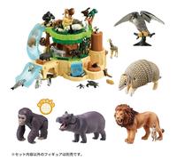 NUOVO Takara Tomy Ania a piedi Round Mountain Play Set con set di 5 corpi...