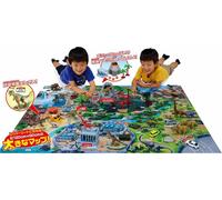 NUOVO Takara Tomy Ania Big Ania Dinosaur Wild Park con 2 figure dal Giappone F/S