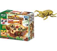 NUOVO Takara Tomy ANIA Insect Battle Stadium con Caucasus Beetle Gold Ver. Fi...
