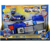NUOVO Takara Tomy PAW PATROL The Movie DX Deformed Vehicle Chase Super Police...