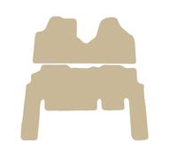 Nuovo Tappetini in Velluto per Fiat Scudo II persone 1x porta laterale 2006-2016