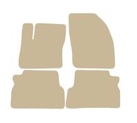 Premium Tappetini Velluto per Ford C-MAX 2003-2010, BEIGE Tappeti
