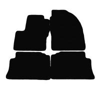 Premium Tappetini Velluto per Ford C-Max III FL 2015-2019, NERO Tappeti