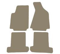 Nuovo Tappetini per Audi 80 B4 cabrio Recaro GIS 1991-2000, Beige scuro Tappeti