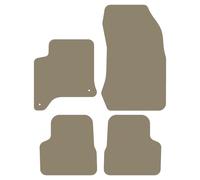 Nuovo Tappetini per Lancia Ypsilon ibrido 2024-..., Beige scuro Tappeti