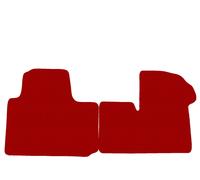 Nuovo Tappetini per Opel Movano 2010-2022 anteriori, Rosso Tappeti