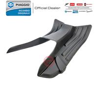 NUOVO TAPPETINO PEDANA ORIGINALE PIAGGIO NERO PER VESPA LX 50