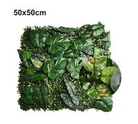 Nuovo tappetino siepe 50x50 cm pannelli piante pareti verdi recinzione esterna p