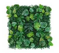 Nuovo tappetino siepe 50x50 cm pannelli piante pareti verdi recinzione esterna p