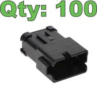 Nuovo Te Connectivity/Deutsch DT04-12PB-P026 Jumper Feedback Spina B-Key