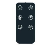 Nuovo Telecomando di ricambio Télécommande Per Mainstays WFP-22C WFP-22C/XXX FR113XD Per Mainstays WFP-22C Wall Mounted Electric Fireplace Heater Per Mainstays WFP-22C/XXX WFP-22C Remote Controller
