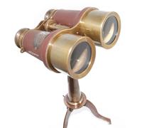Nuovo telescopio binocolo da 6 pollici su supporto nautico da collezione