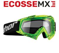 Nuovo Thor Verde Enemy Bambini Ragazzi Occhiali Lente Trasparente Motocross Atv