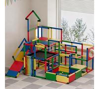 Nuovo tipo di struttura for arrampicata da interno, piccola scala multifunzionale for famiglie, for cameretta dei bambini(A5)