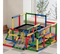 Nuovo tipo di struttura for arrampicata da interno, piccola scala multifunzionale for famiglie, for cameretta dei bambini(A7)