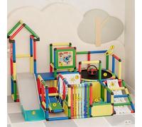 Nuovo tipo di struttura for arrampicata da interno, piccola scala multifunzionale for famiglie, for cameretta dei bambini(A2)