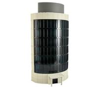 NUOVO TOMYTEC Building Collection 186 Station Semicircle Building kit scala 1...