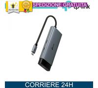 TP-Link UH5020C Hub USB-C 5 in 1-2 porte USB 3.0, 2 porte USB-C, design compatto e leggero, ad alta velocità di trasferimento dati, Plug & Play per PC, Mac e dispositivi USB-C