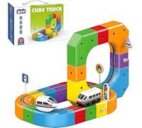 Nuovo Treno Track-Fusion 3D 2026, Set Di Treni Track-Fusion Da 51/81/123 Pezzi, Sviluppa La Coordinazione Mano-occhio-cervello, Con Segnaletica Stradale,51pcs Set