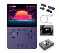 NUOVO TRIMUI BRICK Retro Console di Gioco Costruito in 128G TF Card, 3.2 IPS Schermo Linux Sistema Portatile Video Arcade Gaming Emulatore Adulto Bambini Giochi Regali