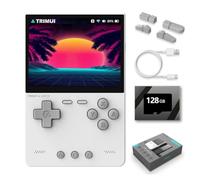 NUOVO TRIMUI BRICK Retro Console di Gioco Costruito in 128G TF Card, 3.2 IPS Schermo Linux Sistema Portatile Video Arcade Gaming Emulatore Adulto Bambini Giochi Regali