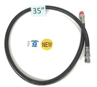 Nuovo Tubo Alta Pressione HP Aqua Lung 35" Computer Subacqueo SPG 5000 PSI #3354