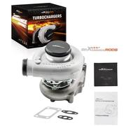 Nuovo Universal Turbo T3 T4 T04E Turbocompressore con Guarnizioni Kit 0.63 0.5